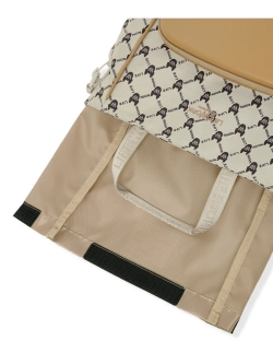 Рюкзак Lifework Ladok, для щколы, черный, с принтом логотипом