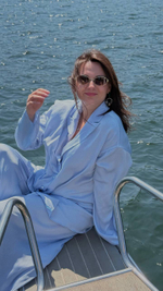 Костюм голубая жемчужина оверсайз