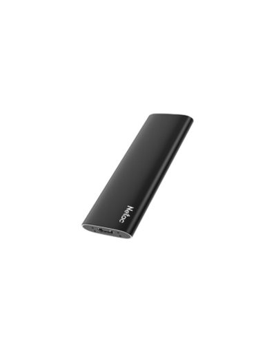 Ssd накопитель Netac Z SLIM Black 1TB USB 3.2 Gen 2 Type-C External SSD, R/W up to 550MB/480MB/s,with USB-C to USB-A cable and USB-A to USB-C adapter 3Y wty
