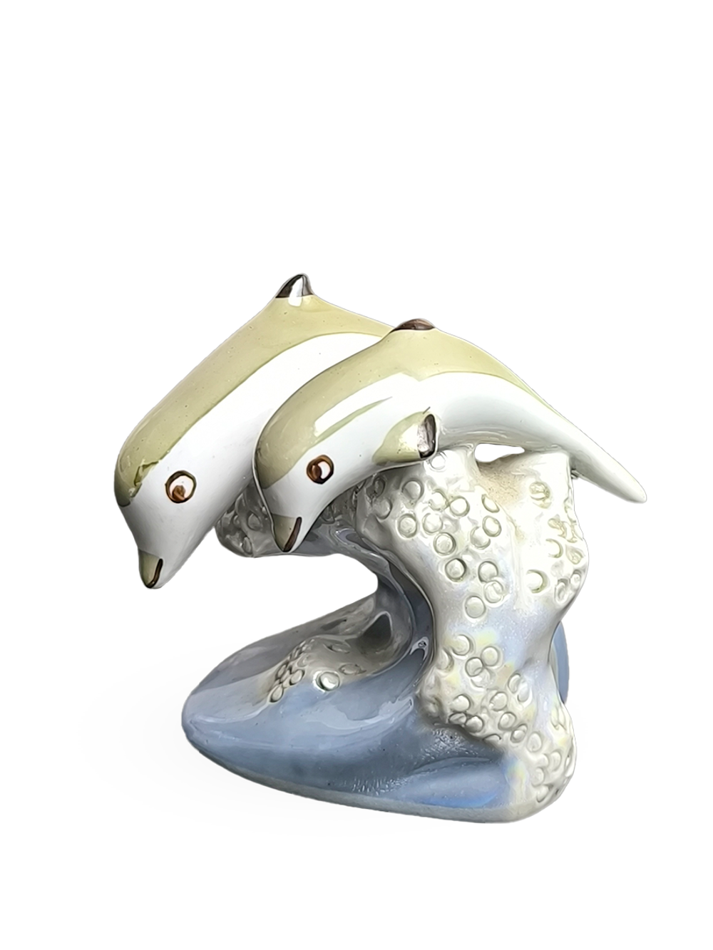 Статуэтка (миниатюра) "Дельфины" Сысерть СССР