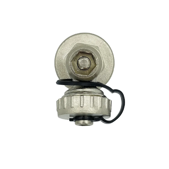 Заглушка коллекторная со сливным клапаном НР 1&quot; 37013