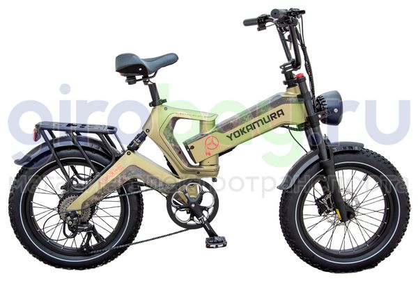 Электровелосипед Yokamura Apache (48V/20Ah) - Military Khaki