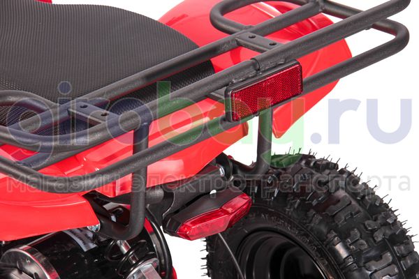 Детский электроквадроцикл WHITE SIBERIA SNEG MINI 1000W - Красный