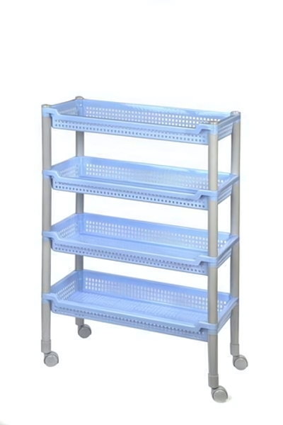 Этажерка узкая "Флер" 4сек.