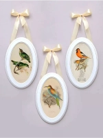 Панно на стену для интерьера 3 шт 28,5*18,5 см