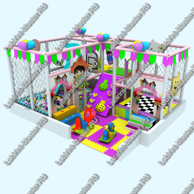 Детский игровой лабиринт «Фестиваль радости»