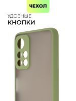 Чехол BROSCORP для Poco M4 Pro 5G оптом (арт. XM-PM4P-ST-TPU-KHAKI)