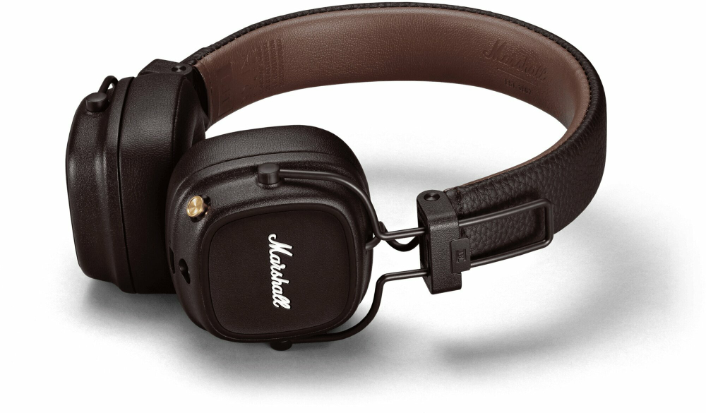 Беспроводные наушники и гарнитуры Marshall MAJOR IV Brown 4, mini jack 3.5 mm, Коричневый