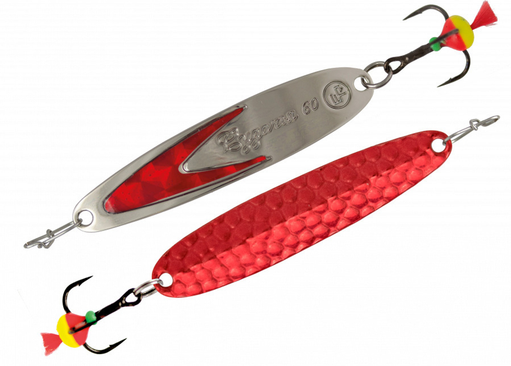 Блесна для рыбалки ECOPRO Судачья красный флекс