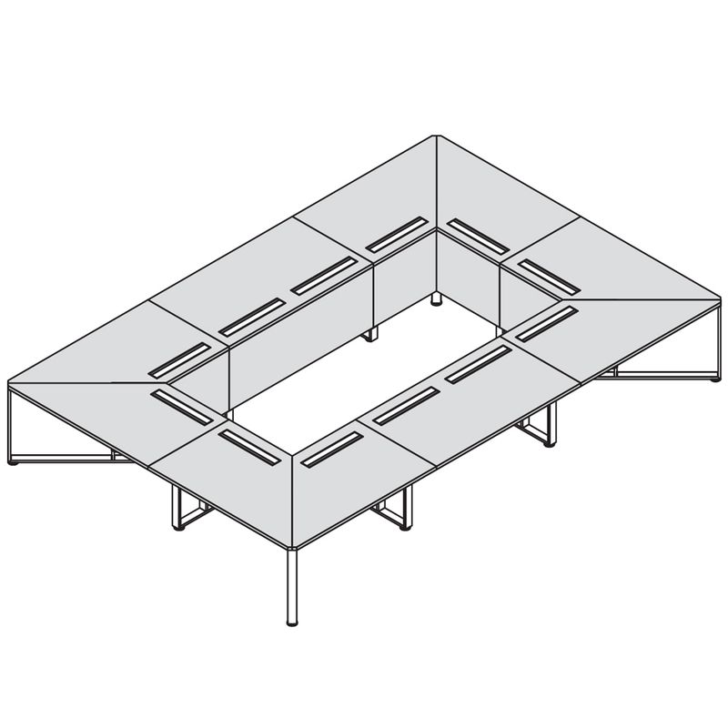 Стол прямоугольный 4800*3200 (OLLIE)