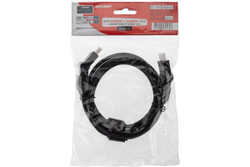 Кабель HDMI 1.4 REXANT Gold, 4К с фильтрами, штекер поворотный 360, 2 метра 17-6204-3