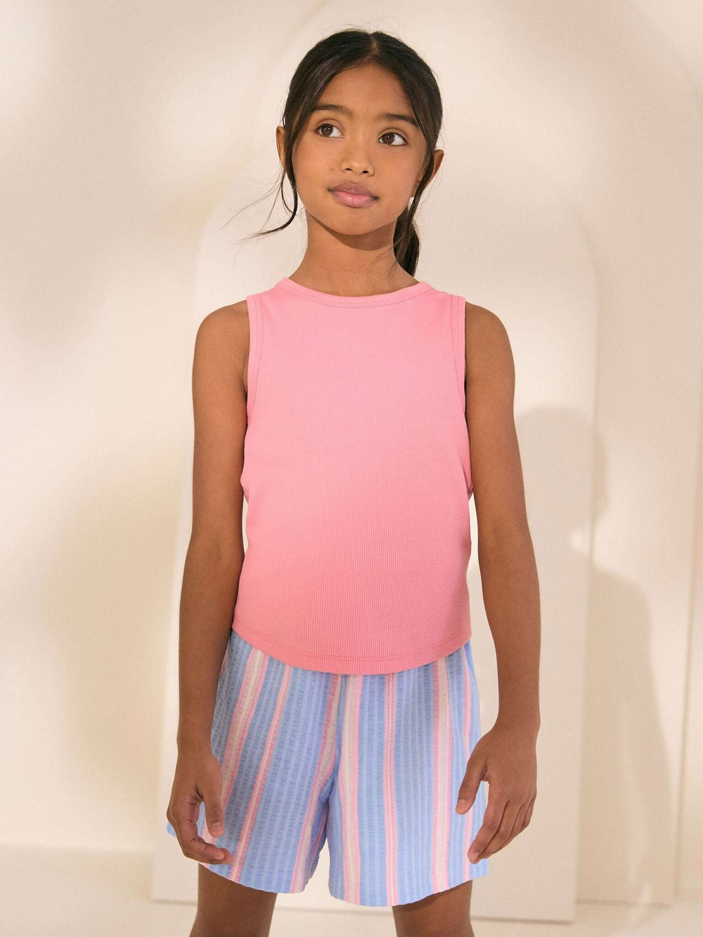 Майка для девочки Next AH9-534, Розовый