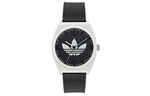 Adidas Originals Wrist Watch Quartz Movement Resin Strap 38mm Black Dial Unisex