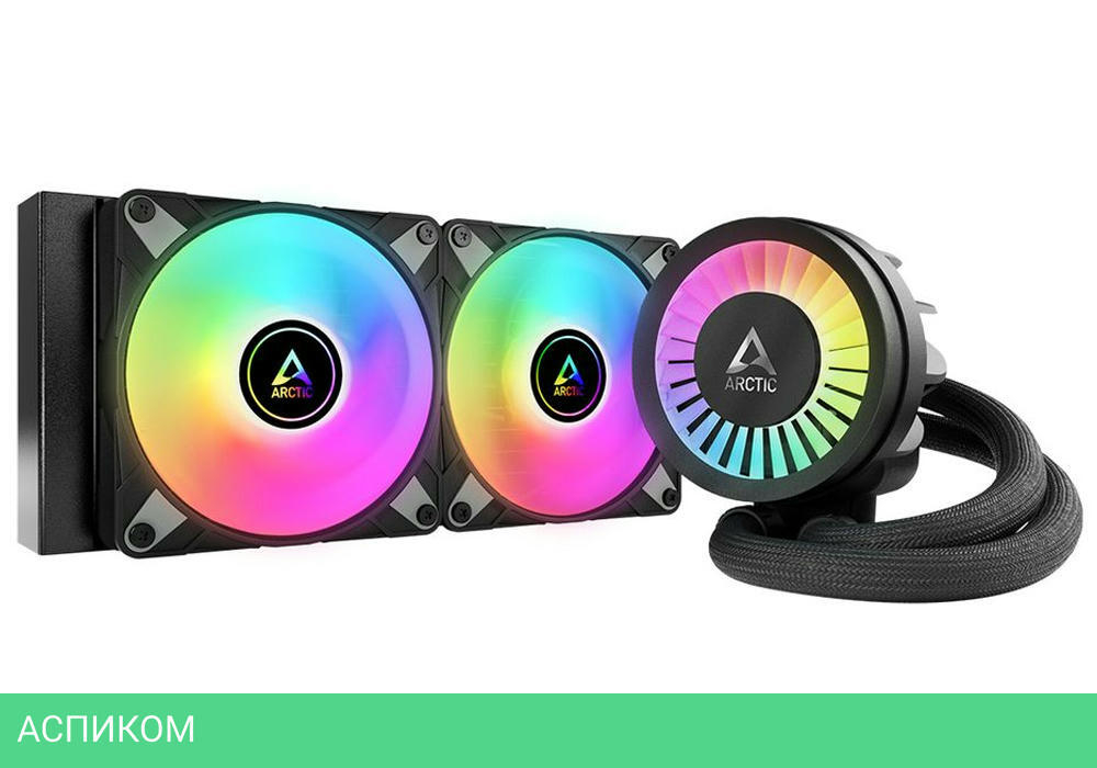 Система жидкостного охлаждения для процессора Arctic Liquid Freezer III-240 A-RGB Black (ACFRE00142A)