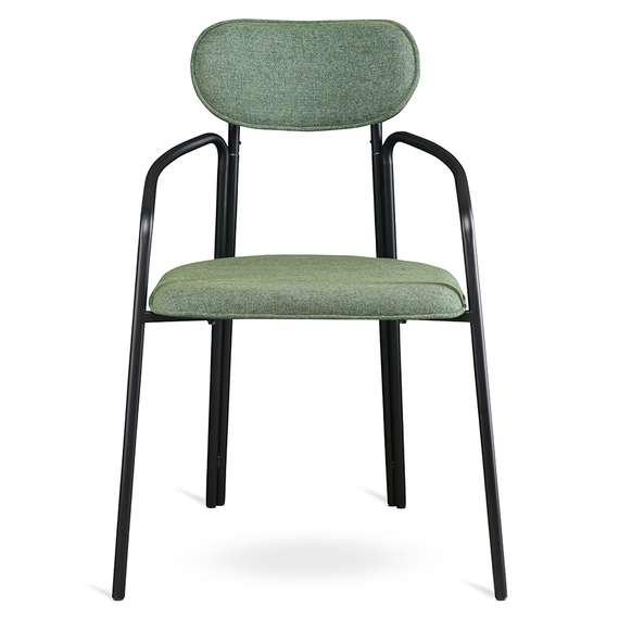 Стул Ror, Round, зеленая рогожка
