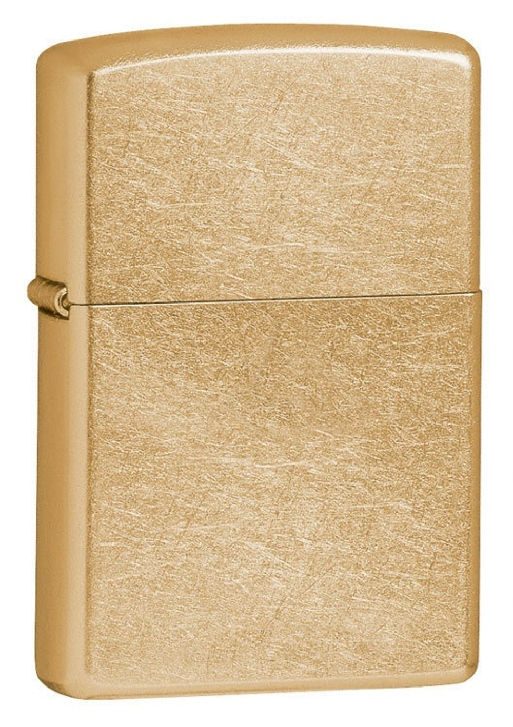 Зажигалка Zippo с покрытием Gold Dust, латунь/сталь, золотистая, матовая, 36x12x56 мм