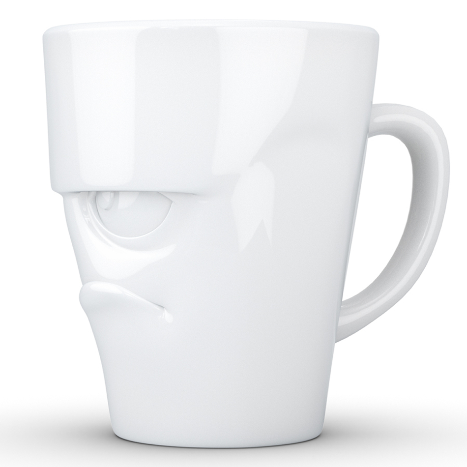 Кружка tassen grumpy, 350 мл, белая