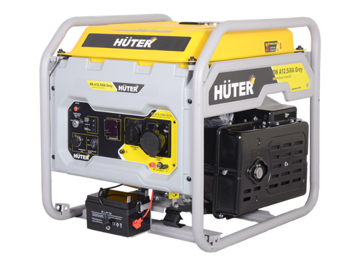 Инверторный генератор Huter DN A12,5iXA Grey