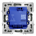 Выключатель встраиваемый VOLTUM S70 для жалюзи 10А, (титан)