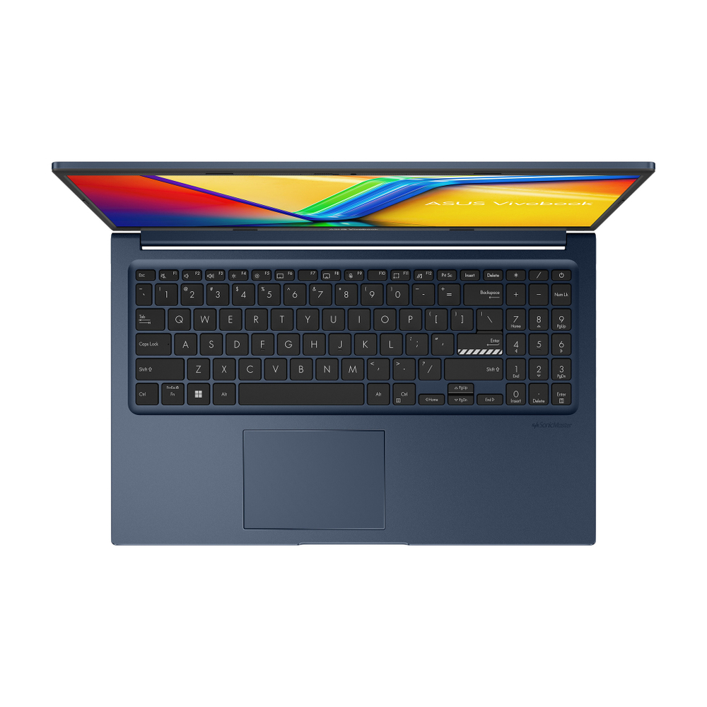 Ноутбук  ASUS X1504ZA-BQ1413 15.6 ", Core i3, 8 Гб RAM, 512 Гб SSD, UHD Graphics, Синий