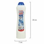 Чистящее средство универсальное крем 520 мл, LAIMA PROFESSIONAL "White fresh", 608659