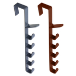 Крючок на дверь, 6 крючков, тм VETTA, пластик, 32х3,5х10см