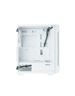 Корпус ZALMAN I3 NEO TG WHITE, ATX, WHITE, FRONT TG, WINDOW, 2x3.5", 3x2.5", 1xUSB2.0, 2xUSB3.0, FRONT 3x120mm RGB, REAR 1x120mm RGB