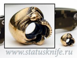 Темлячная бусина Череп #2фотография - 5