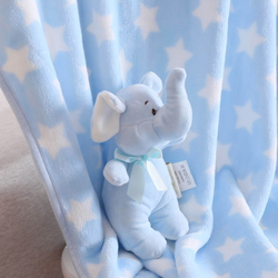 Плед 100х150 Sofi De MarkO Дамбо голубой