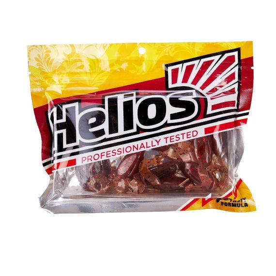 Лягушка Helios Crazy Frog 3,55"/9,0 см Rusty Gold 4шт. (HS-23-006)