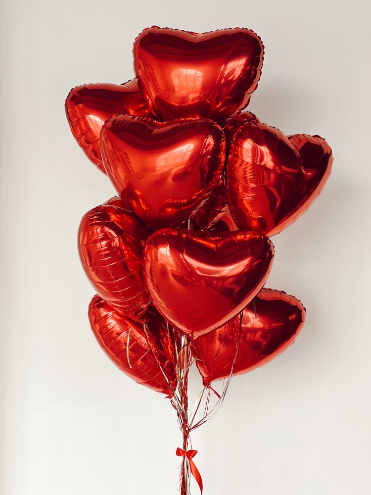 Воздушные шары №5163 (10 сердец)