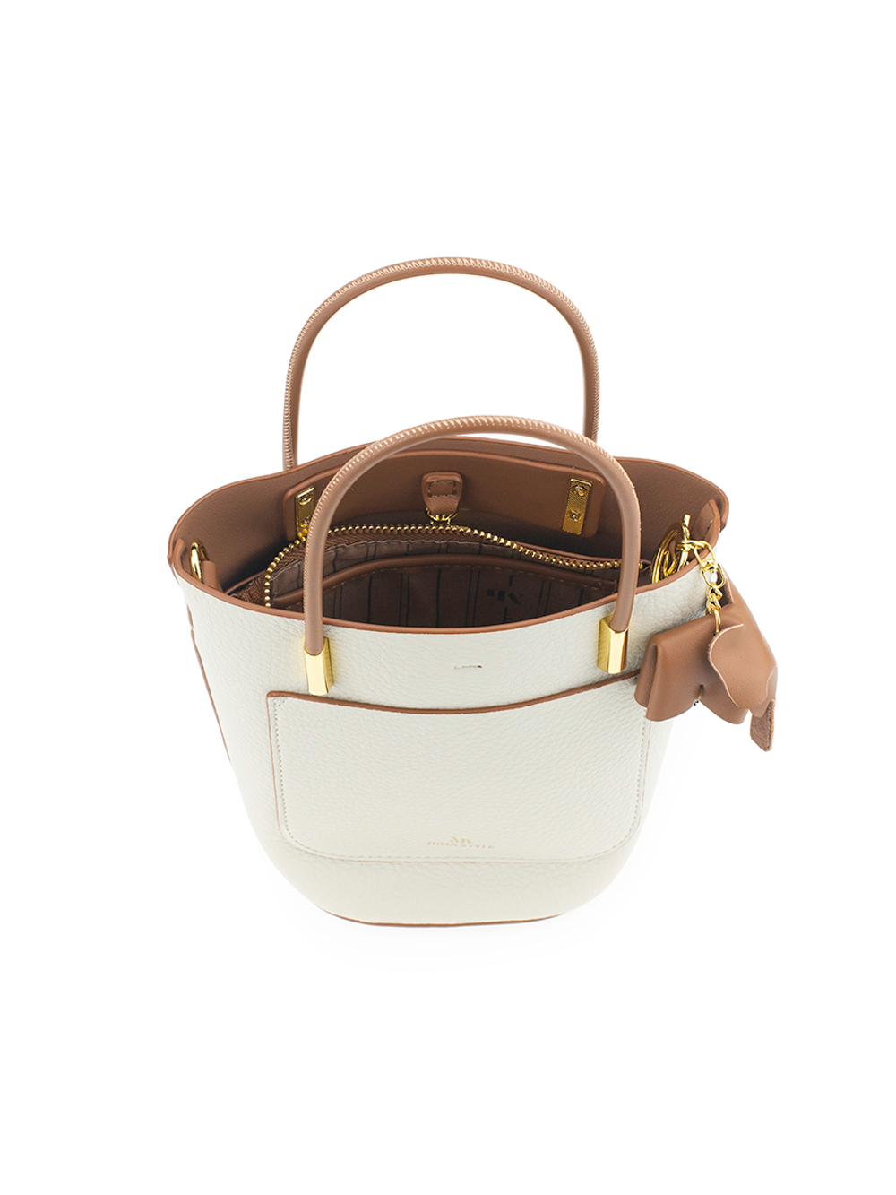 301-3659OFFWHITE Сумка жен., иск. кожа