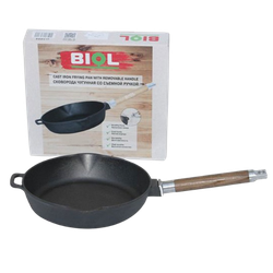 Сковорода чугунная со съемной ручкой Биол 1224