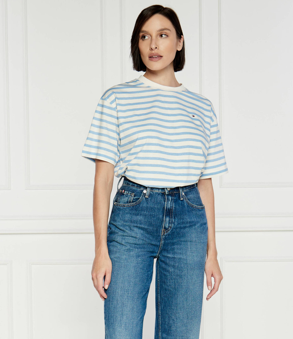 Футболка Tommy Hilfiger - голубой(WW0WW42323)