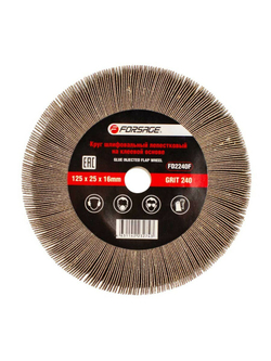 Круг лепестковый зачистной 125x25x16мм (Grit 240) Forsage F-FD2240F