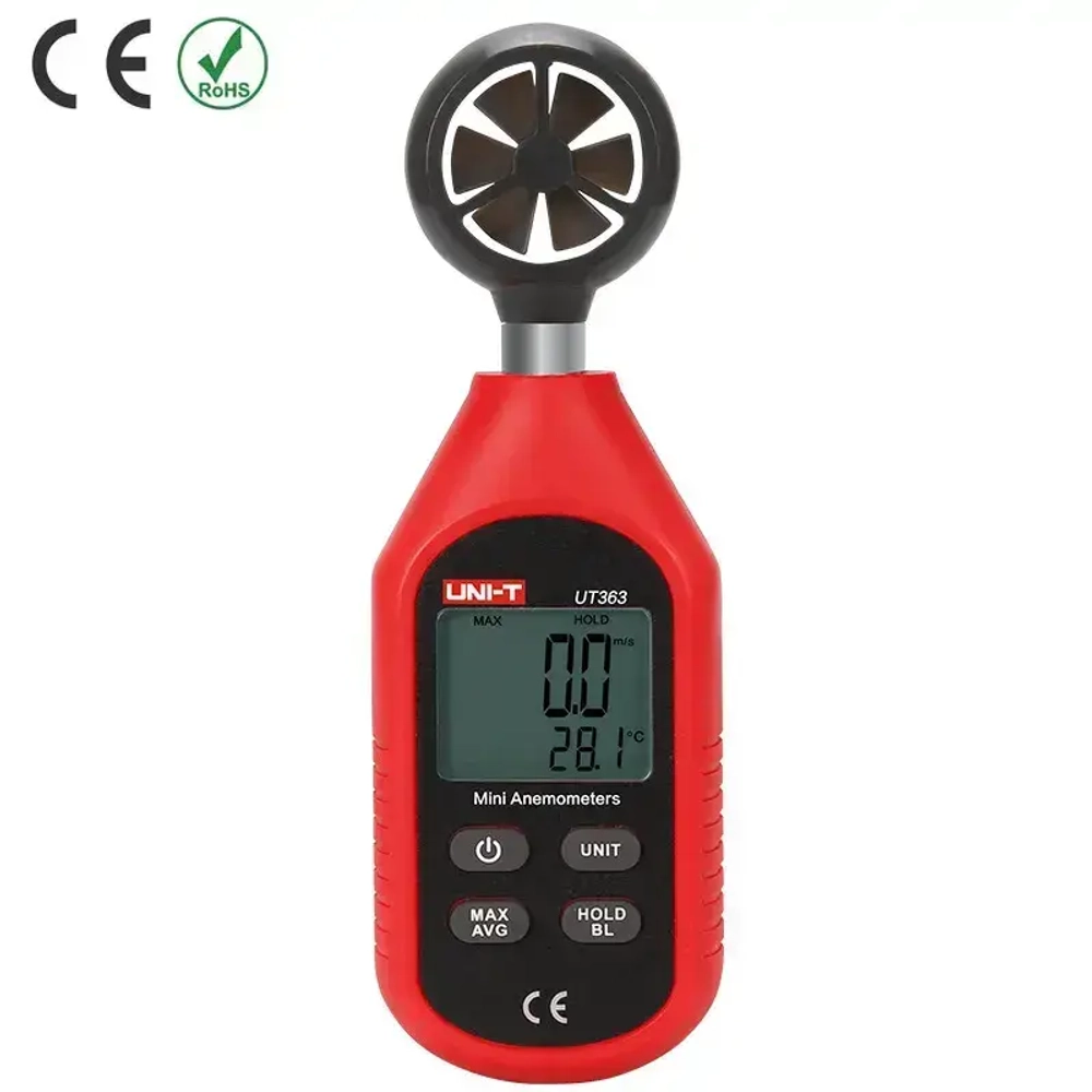 Ручной цифровой мини-анемометр UNI-T UT363