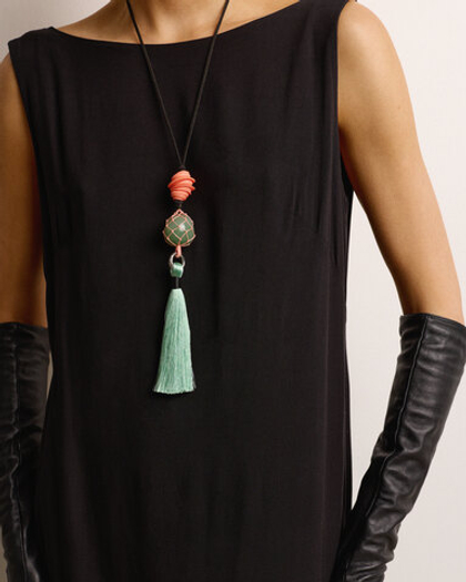 Кисточка с авантюрином