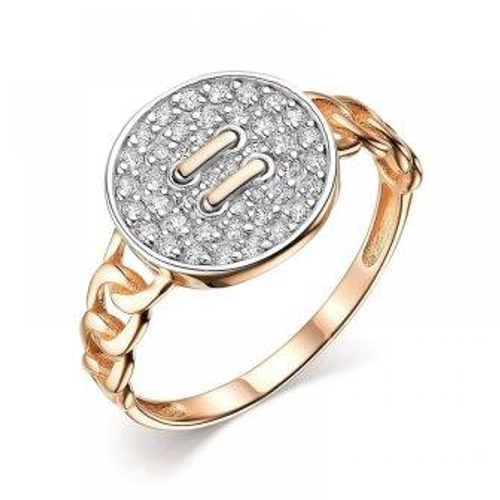 Кольцо Пуговица