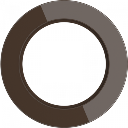 Рамка на 1 пост коричневый