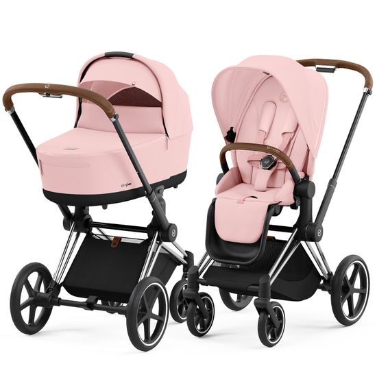 Коляска 2 в 1 Cybex Priam 4 2024 (peach pink)