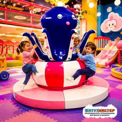 Электрическая карусель детская 4KIDS "Танец осьминога"