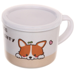 Набор детской посуды из бамбука 5 предметов «Щенок»