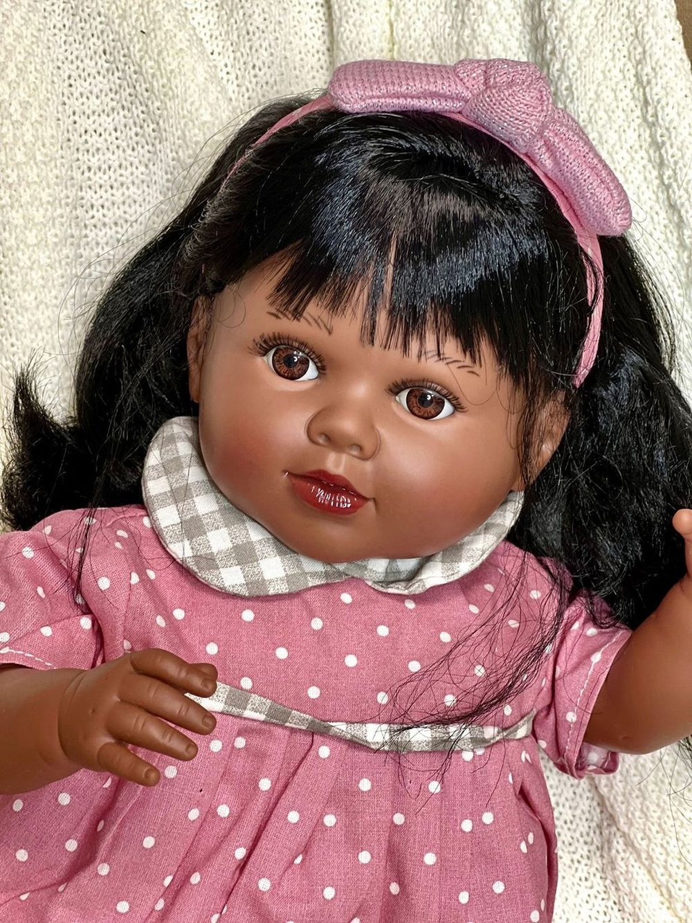 Кукла Berbesa мягконабивная 52см Carla (7223NS)