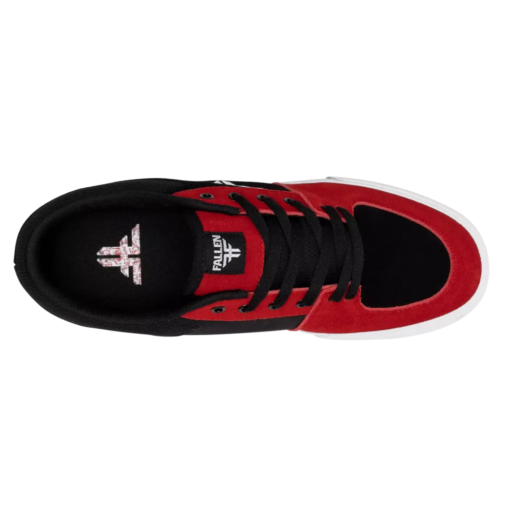 Кеды Fallen PATRIOT VULC - BLACK/RED