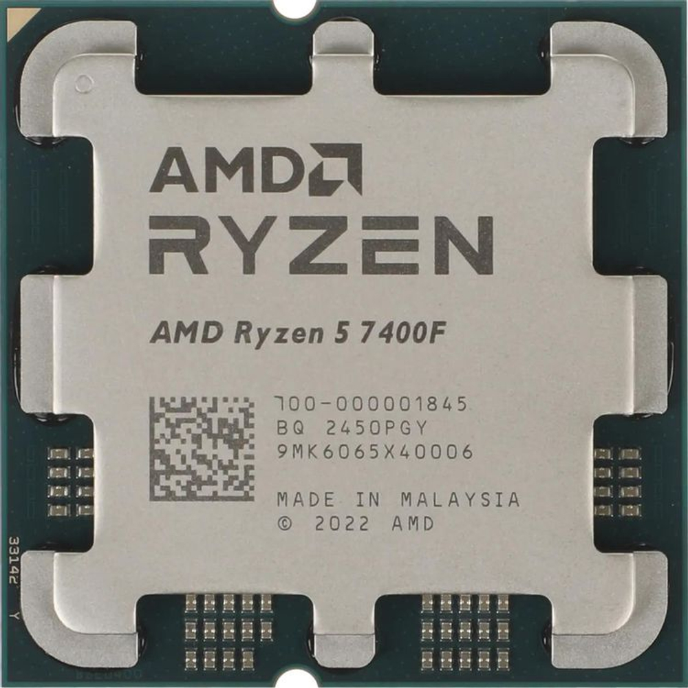Процессор AMD Ryzen 5 7400F, AM5,  OEM [100-000001845]