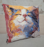 Декоративный гобеленовый чехол Стиль Гранж Мурзик 38*38