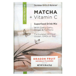 California Gold Nutrition, Matcha Road, матча с витамином С, питахайя, 10 шт.