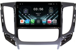 Магнитола для Mitsubishi L200 5 2015-2019 (климат), Pajero Sport 3 2016-2023 (МКПП), FIAT Fullback - FarCar DX1198M монитор 9.5" IPS на Android 13, 4+64Гб, CarPlay