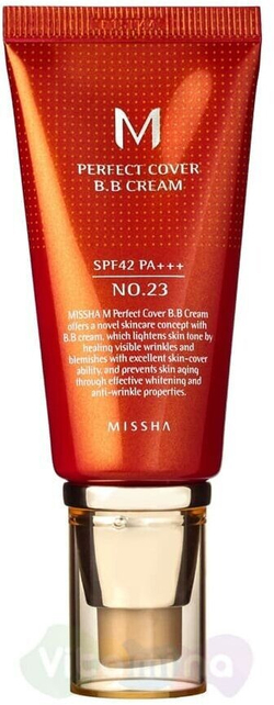Корейский BB-крем MISSHA M  Perfect Cover BB Cream, SPF 42, 50мл (#23)