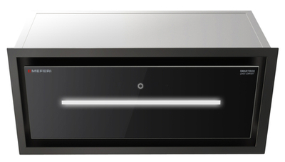 Полновстраиваемая вытяжка Meferi SMARTBOX60BK GLASS COMFORT